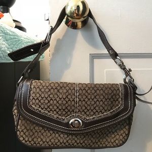 Brown monogram bag
